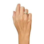 Pierścionek z aleksandrytem naturalnym